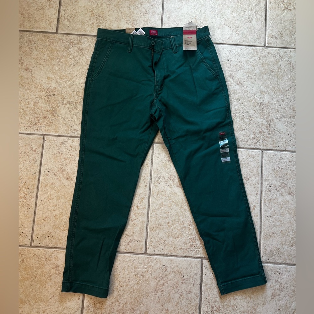 Levi's Men's Teal Chinos